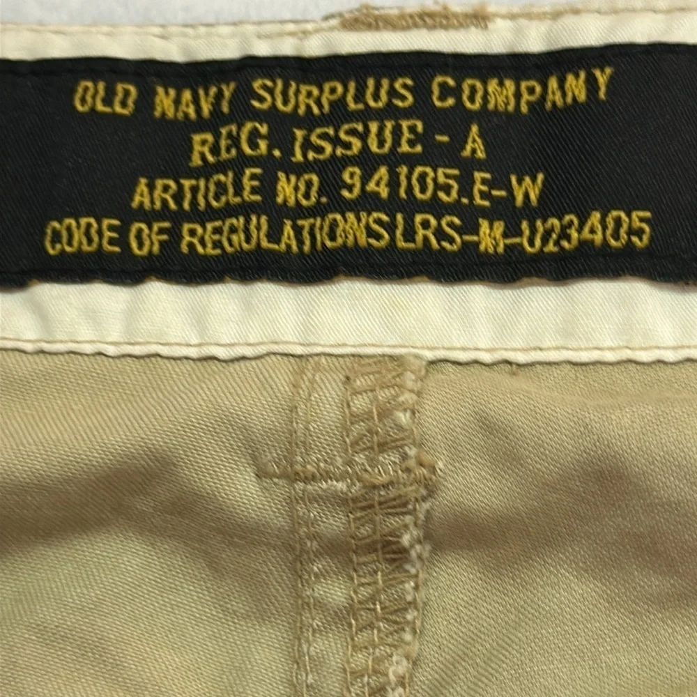 Old Navy Surplus Company Cotton Utility Camouflage Camo Cargo Pants Size 12